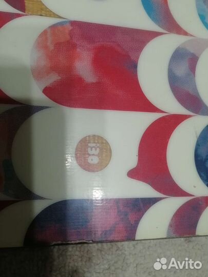 Сноуборд с креплениями burton