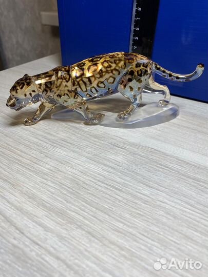 Фигурка Сваровски (Swarovski) Ягуар
