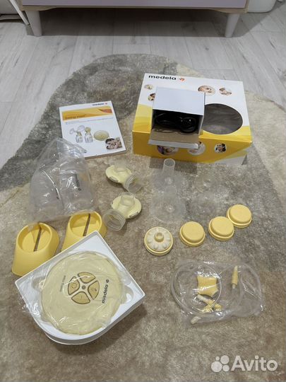 Молокоотсос электрический medela swing maxi