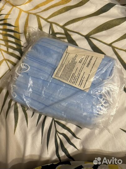 Маски одноразовые