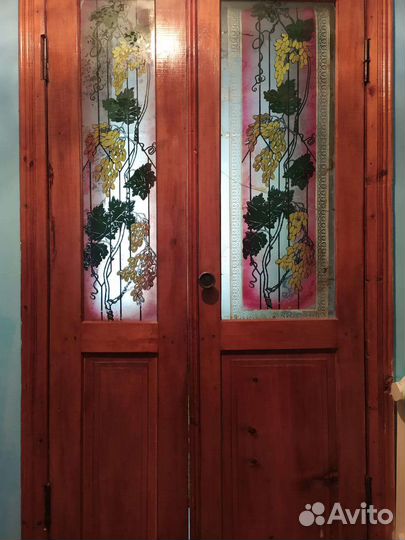 Двери межкомнатные деревянные без коробки