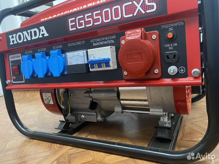Генератор бензиновый honda eg 5500cxs