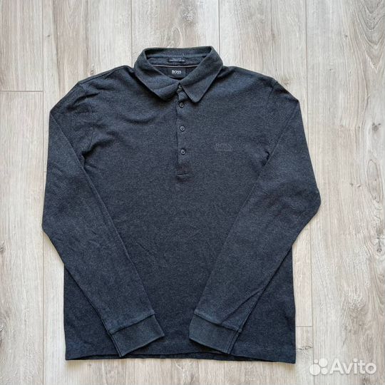 Поло с длинным рукавом Hugo Boss