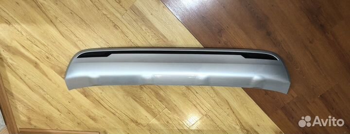 Накладка на задний бампер Mitsubishi Outlander 3