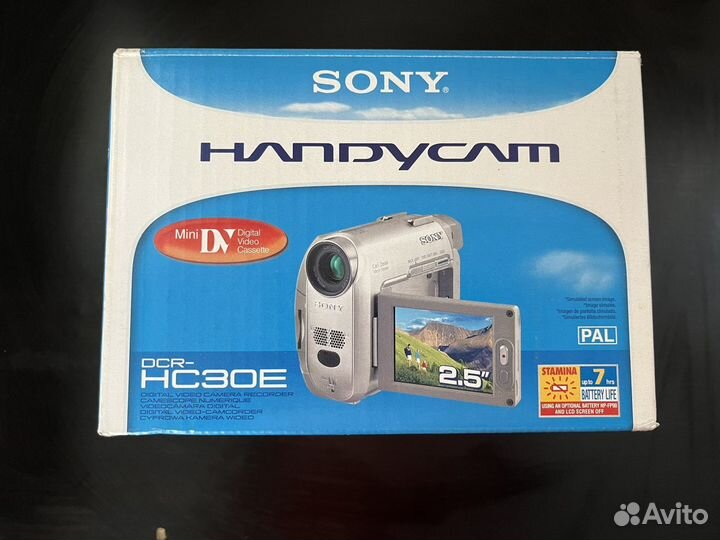 Видеокамера sony dcr hc30e