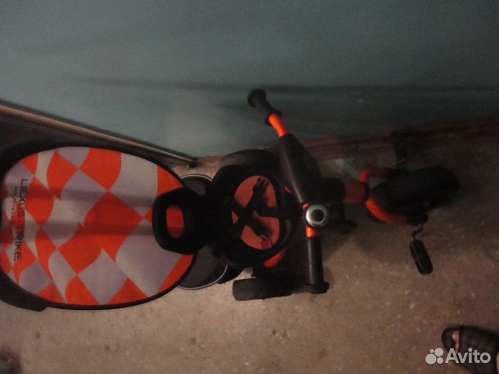 Детский трехколесный велосипед бу