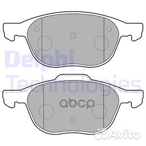 Колодки ford focus II, C-MAX/mazda 3/volvo V50