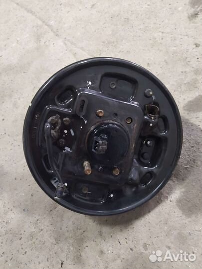 Барабан тормозной левый в сборе kia rio