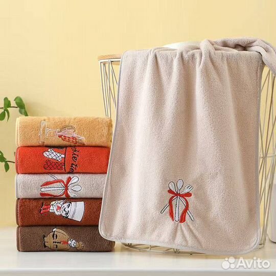 Кухонный набор полотенца повар 5 штук