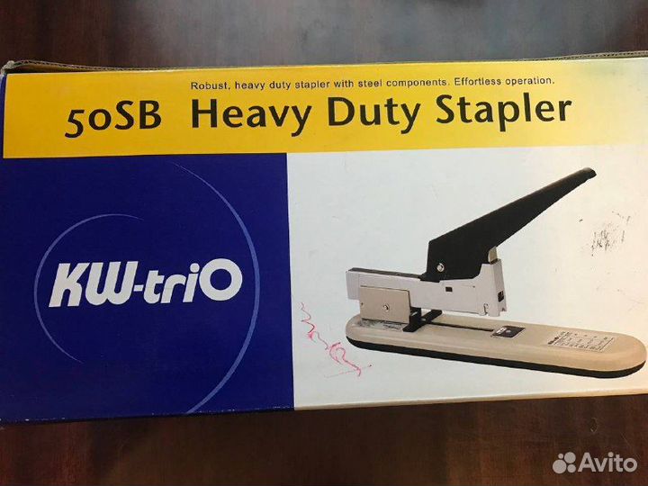 Степлер мощный №23 KW-trio 100 листов (Тайвань)