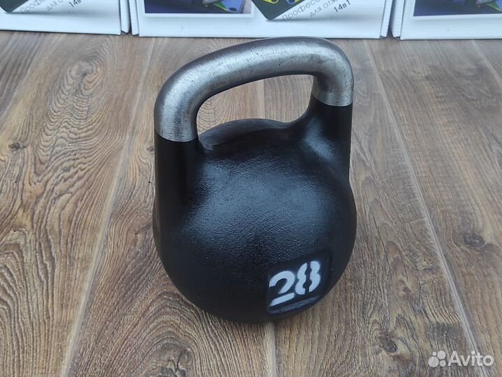 Гиря профессиональная Новая 14/16/24/28/32кг