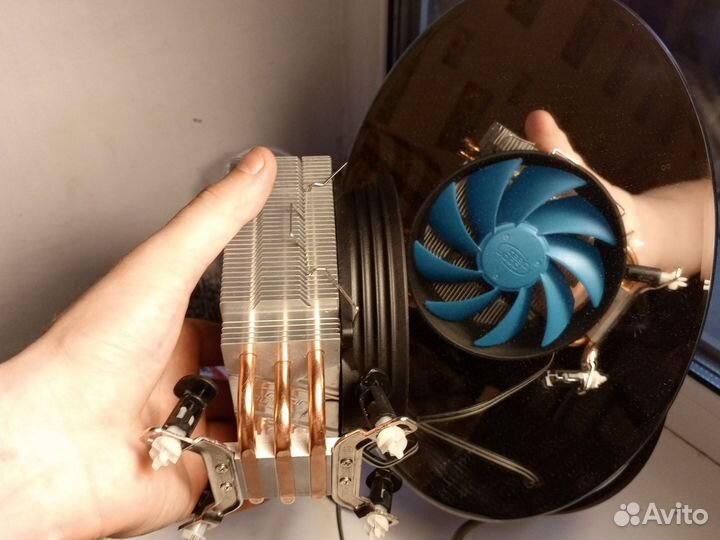 Комплектующие для пк/ мать/проц/кулек/бп