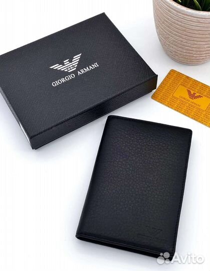 Обложка на паспорт натуральная кожа