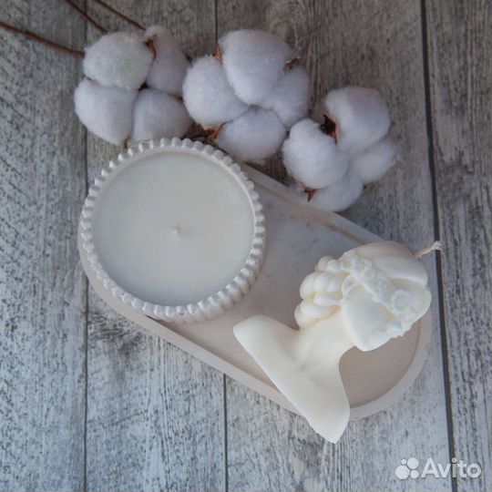 Свечи восковые ручной работы