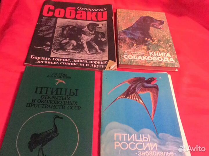 Книги - СССР Птицы. собаки