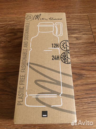 Фляга спортивная для воды elite MIA Termo 550 мл