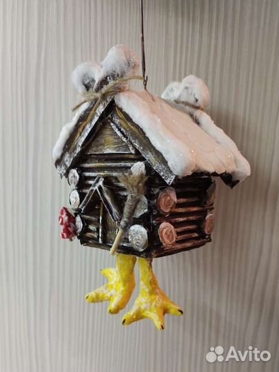 Ватные елочные игрушки