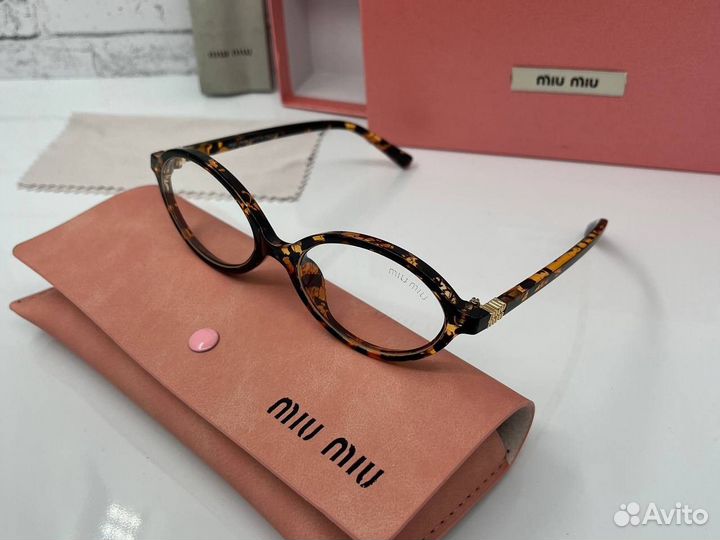 Очки имиджевые женские miu-miu