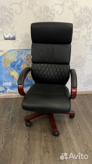 Кресло Everprof President натуральная кожа