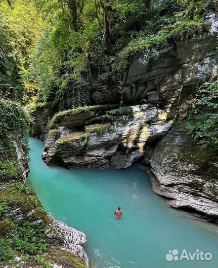 Джип-тур Каньон Псахо,Джип-тур Волчья Пасть.Сочи