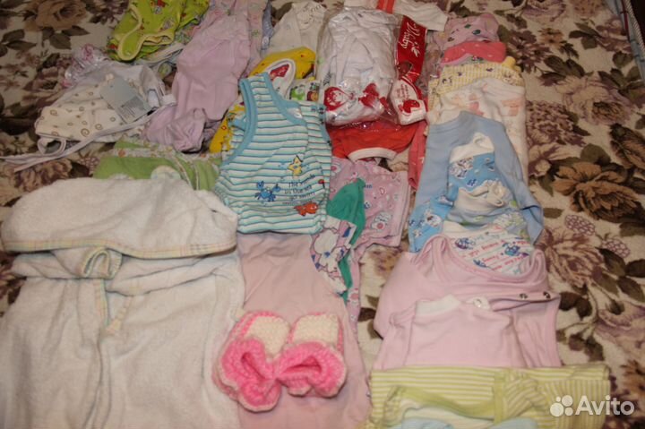 Набор вещей от рождения до года