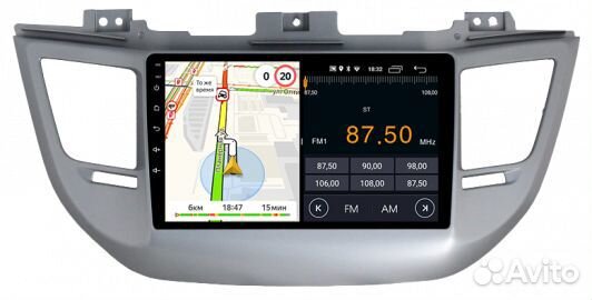 Магнитола Parafar Hyundai Tucson 2016-2018 Android