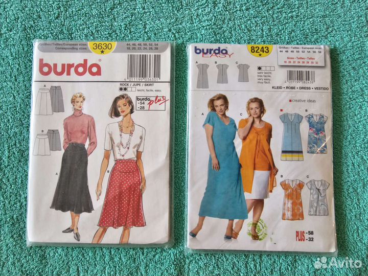 Выкройки Burda