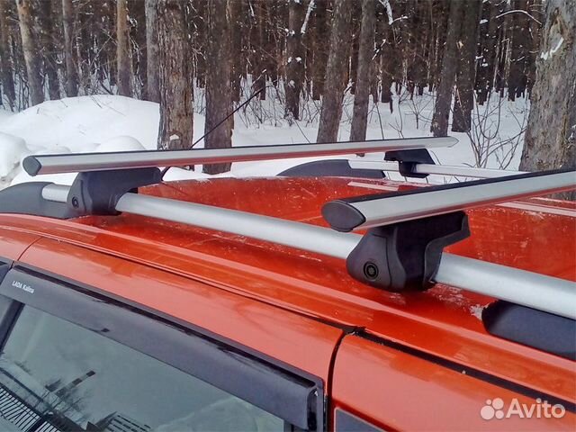 Дуги багажные Delta Compact аэро серебристое