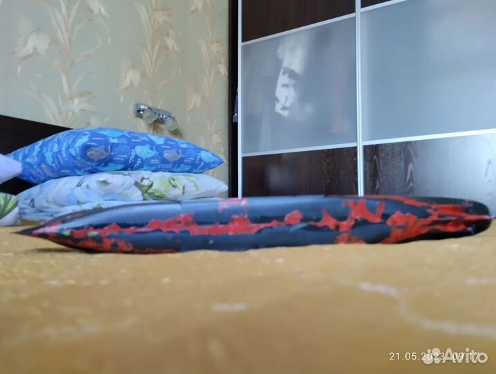 Модель титаника из пластика со дна
