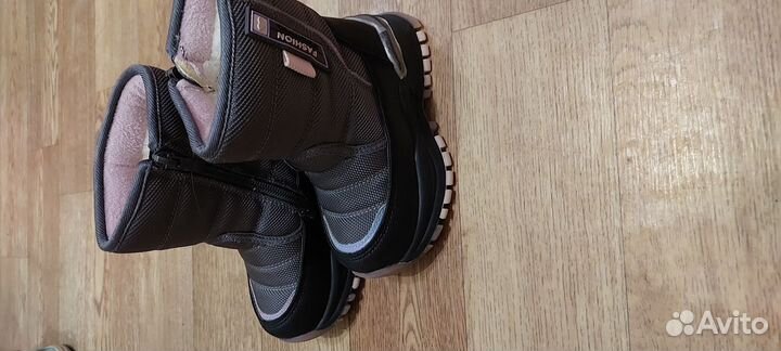 Сапожки зимние детские р 25