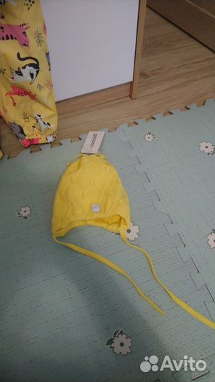 Комбинезон ветровочный crockid 86-92 и шапочка