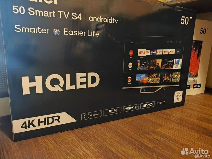 Новый Haier 50 SMART TV S4 hqled(127см)