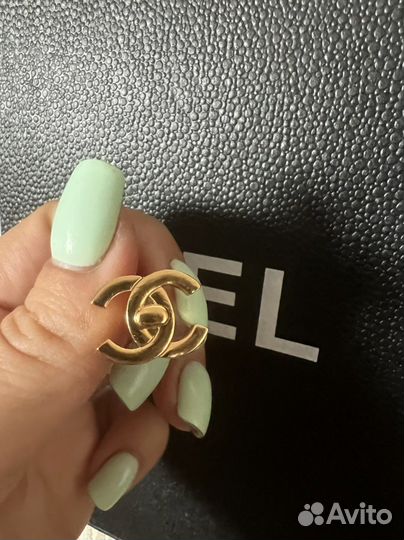 Серьги оригинал Chanel