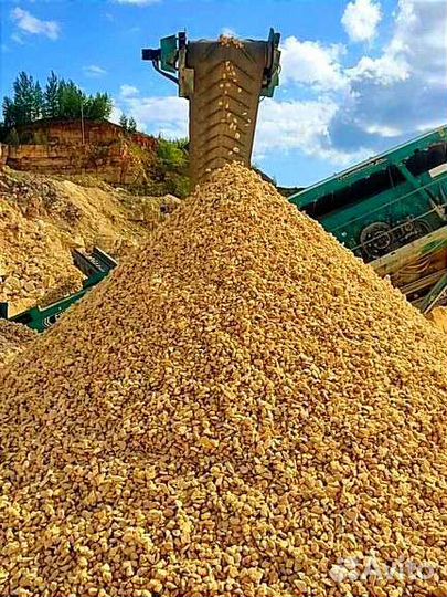 Щебень без посредников с доставкой, отсев