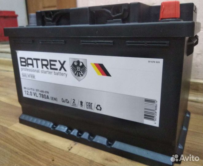 Акб 77 Ач Batrex (Varta)