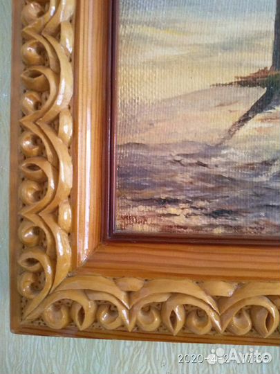 Картина масло на холсте 90/70 см, Айвазовский