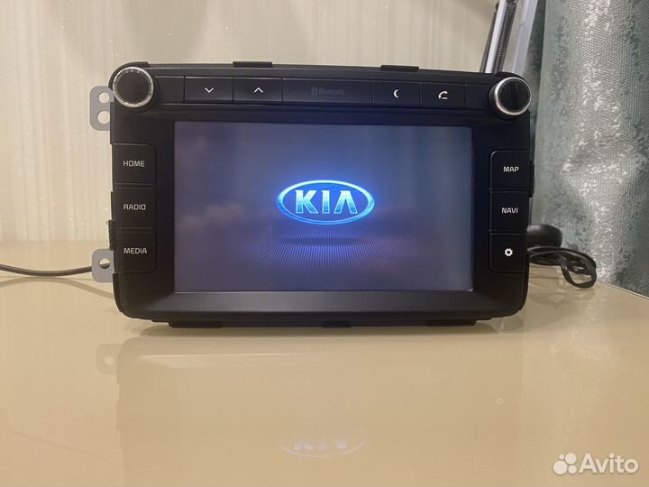 Штатная магнитола KIA Rio Premium Navi