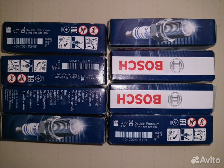 Свечи зажигания Bosch (платина )