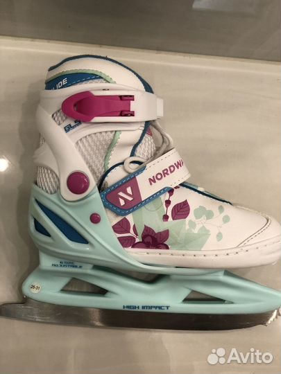 Коньки детские раздвижные 26 31