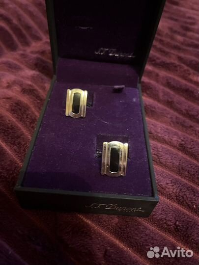 Запонки и зажим (заколка) для галстука