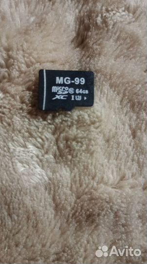 Карта памяти MicroSD 64gb sandisk