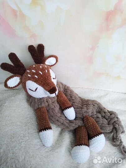 Мягкая игрушка Пижамница Оленёнок