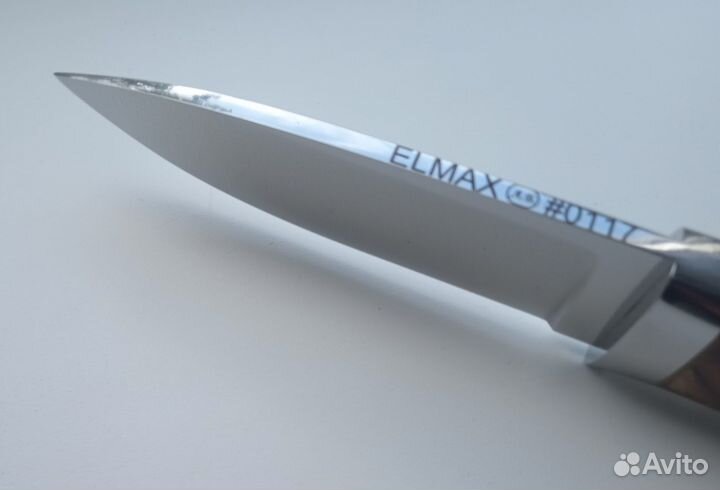 Нож сталь Elmax + стаб. бивень мамонта
