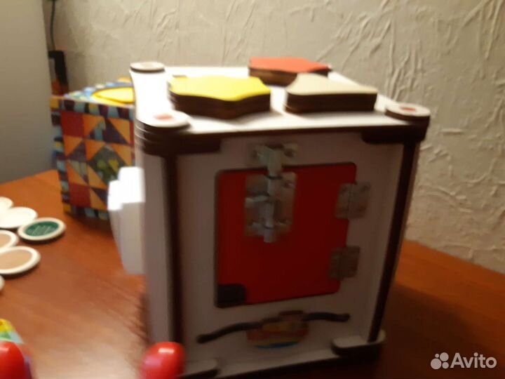 Игрушки от года пакетом (с бизибордом)