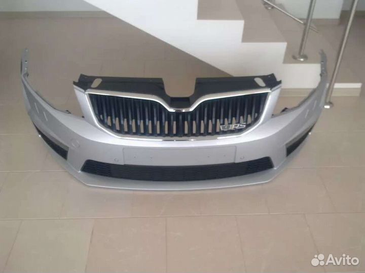 Бампер передний Skoda Octavia A7 от 2013