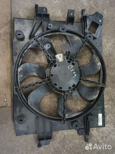 Вентилятор охлаждения valeo Веста рено логан 2