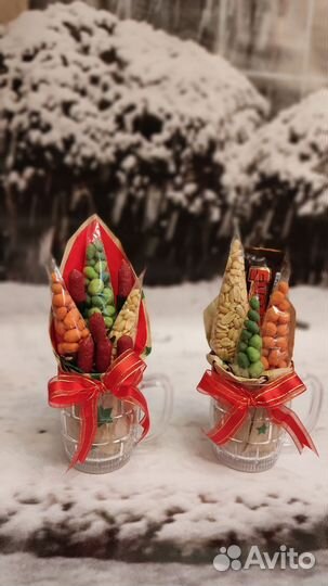 Кружка мясная,ореховая подарок 23февраля фудбукет