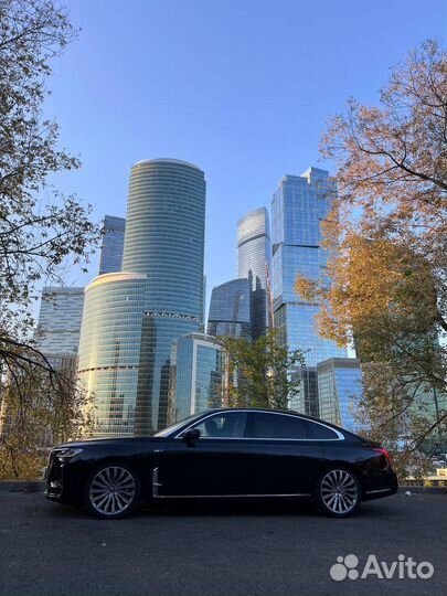 Премиальный Hongqi h9 аренда с водителем