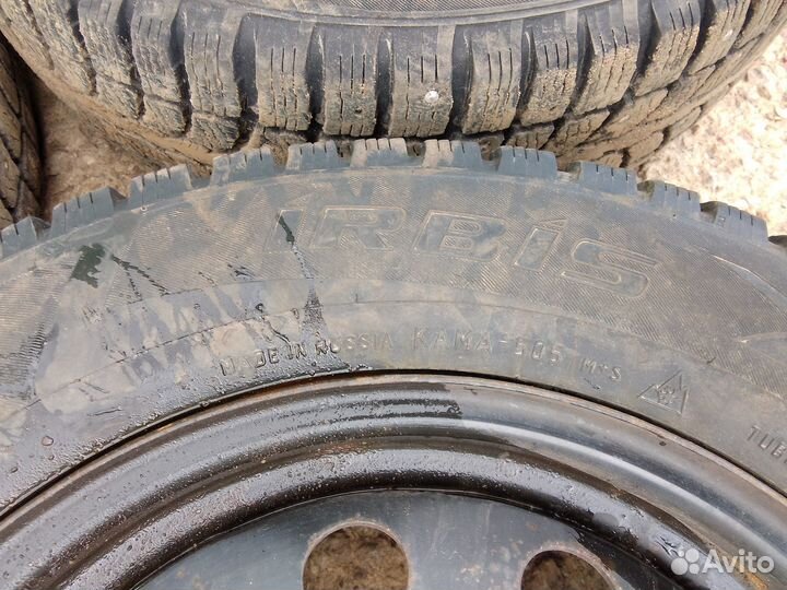 R15 КАМА 505 Irbis 195/65, PCD 4x100 DIA 54.1