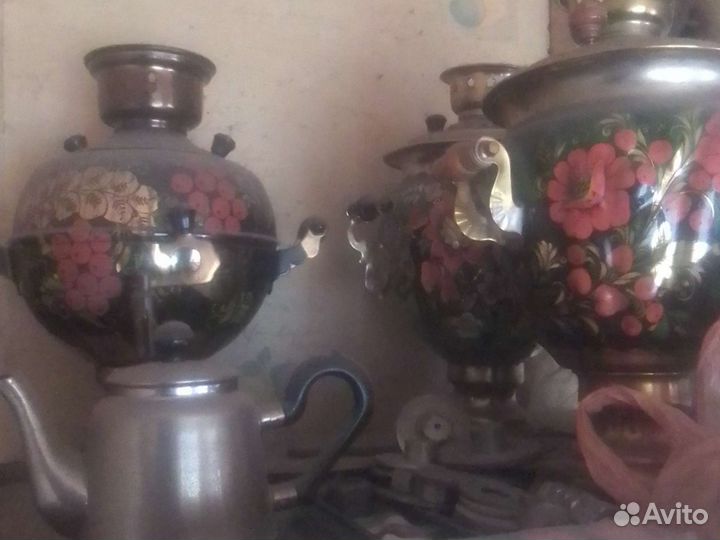 Самовары расписные электрические